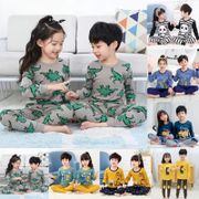 Kids Pajamas Sleepwear Cotton Baju Tidur Cartoon Boy Pyjamas Suit