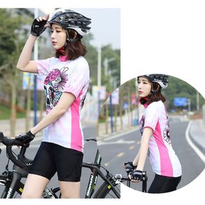 Women's Summer Short Sleeve Cycling Jersey Bicycle Road MTB Bike Shirt Outdoor Sports Ropa Ciclismo Clothing
