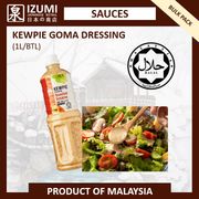 Kewpie Roasted Sesame Dressing (1L/btl) - HALAL
