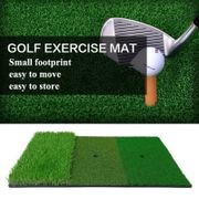 30*60cm Golf Practice Mat Artificial Lawn Nylon Grass Rubber Pad Backyard Outdoor Golf Hitting Mat Durable Training Pad