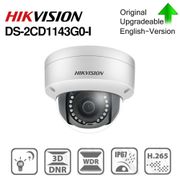Hikvision DS-2CD1143G0-I POE Camera Video Surveillance 4MP IR Network Dome Camera 30M IR IP67 IK10 H.265+