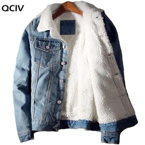 Mens denim jacket sheepskin on sale collar