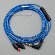 LN004971 With Mic Remote Volume Earphone Cable For audio-technica ATH-IM50 ATH-IM70 ATH-IM01 ATH-IM02 ATH-IM03 ATH-IM04