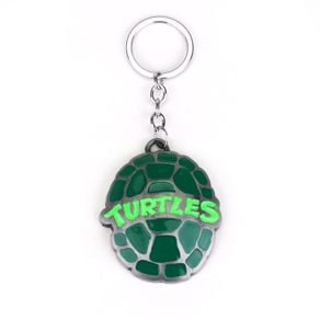 Green God Turtle Jewelry Shell Keychain Pendant