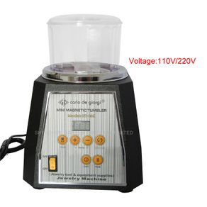 130mm Mini Magnetic Tumbler KT-130 Jewelry Polisher Finisher Finishing Polishing