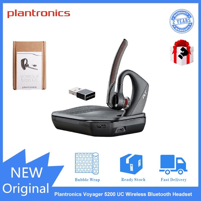  Poly (Plantronics + Polycom) Studio P5 Webcam with Voyager 4220  UC Headset Kit - 1080p HD Professional Video Conferencing Camera & Stereo  Bluetooth Wireless Headset - Certified for Zoom & Teams : Electronics