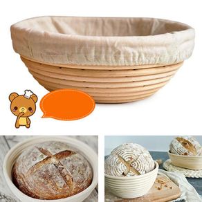 1PC Bread Proofing Basket, Sourdough Bread Baking Supplies Starter Kit,  Round And Oval Bread Making Tools, Bread Basket Gift Set