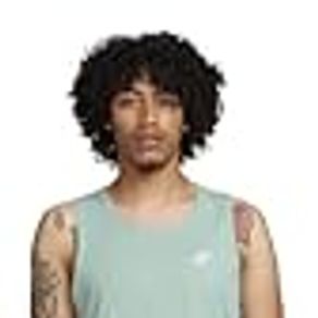 Nike Men's Sportswear Club Sleeveless Tank Top Shirt (US, Alpha, X-Large, Regular, Regular, Mineral/White)