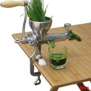 Stainless steel manual hand wheat grass wheatgrass slow Juicer Vegetables orange extractor machine