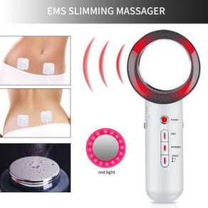 Ultrasound Cavitation EMS Body Slimming Massager Weight Loss Anti Cellulite Fat Burner Galvanic Infrared Ultrasonic Therapy
