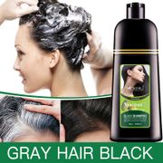 Permanent Organic Natural Fast Hair Dye Only 5 Minutes Noni Plant Essence Black Hair Color Dye Shampoo For Cover Gray White Hair