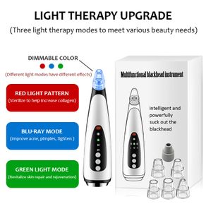 SUAKE Electric Blackhead Remover Rechargeable Facial Blackhead Removal Machine Electric Suction Acne Machine Blackhead Vacuum Acne Facial Pore Cleaner