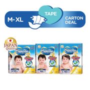 Mamypoko Extra Dry Tape Super Jumbo Carton (4 Packs)