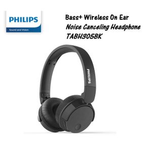 Philips BASS+ Wireless Headphone TABH305BK