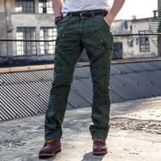 Tactical Cargo Pants Men Combat Army Green Military Pants Cotton Multi Pockets Stretch Flexible Man Casual Trousers