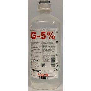 B.Braun 5% Glucose Intravenous Infusion B.P. 500ml