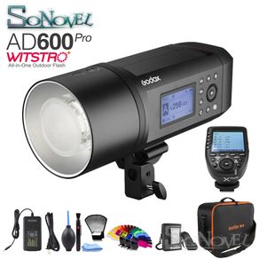 Godox AD600 Pro WITSTRO All-in-One Outdoor Flash AD600Pro Li-on Battery TTL HSS with Built-in Godox 2.4G +Xpro Transmitter