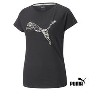 PUMA Run Logo Short Sleeve Running Tee Women
