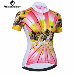 2018 Road cycling jersey youth Short sleeve Women Bike jersey Cycling clothing MTB Top Maillot Breathable  Sportswear shirts