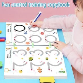 3 Books/Set English Reusable Copybook for Calligraphy Learn Alphabet  Children Handwriting Practice Books Baby Libros Toy for Kid