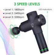 Deep Tissue Massage Gun Muscle Massager Exercising Pain Relief Slimming Body Shaping Therapy Vibration Training Muscle Relax Gym