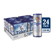 Tiger Crystal Beer Can 24x320ml