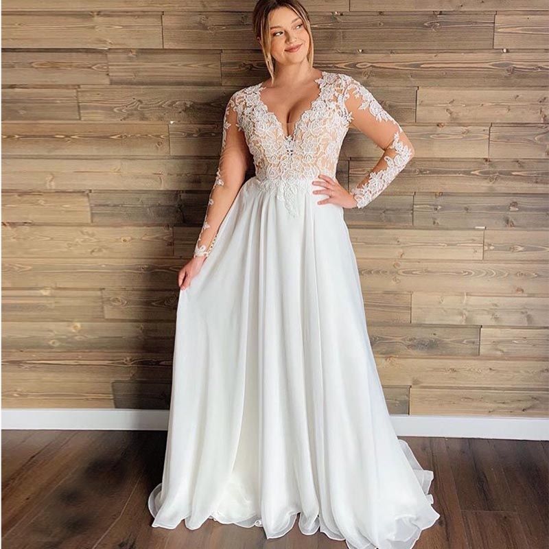 plus size short beach wedding dresses