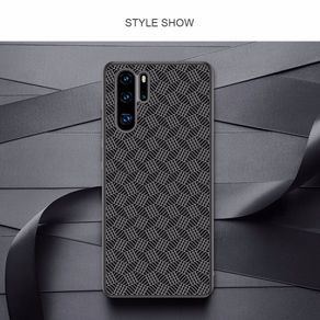 Huawei P30 Pro Case Huawei P30 Lite Cover NILLKIN Aramid fiber Lozenge veins case back cover durable Thin and light