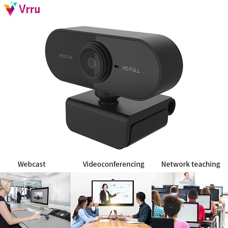 Shenzhitech Hd Webcam 1080p Web Camera Usb Pc Ordinateur Webcam Avec  Microphone Auto Focus Full Hd Caméra Vidéo Webcam Pour Pc Portable Bureau  (1080p)